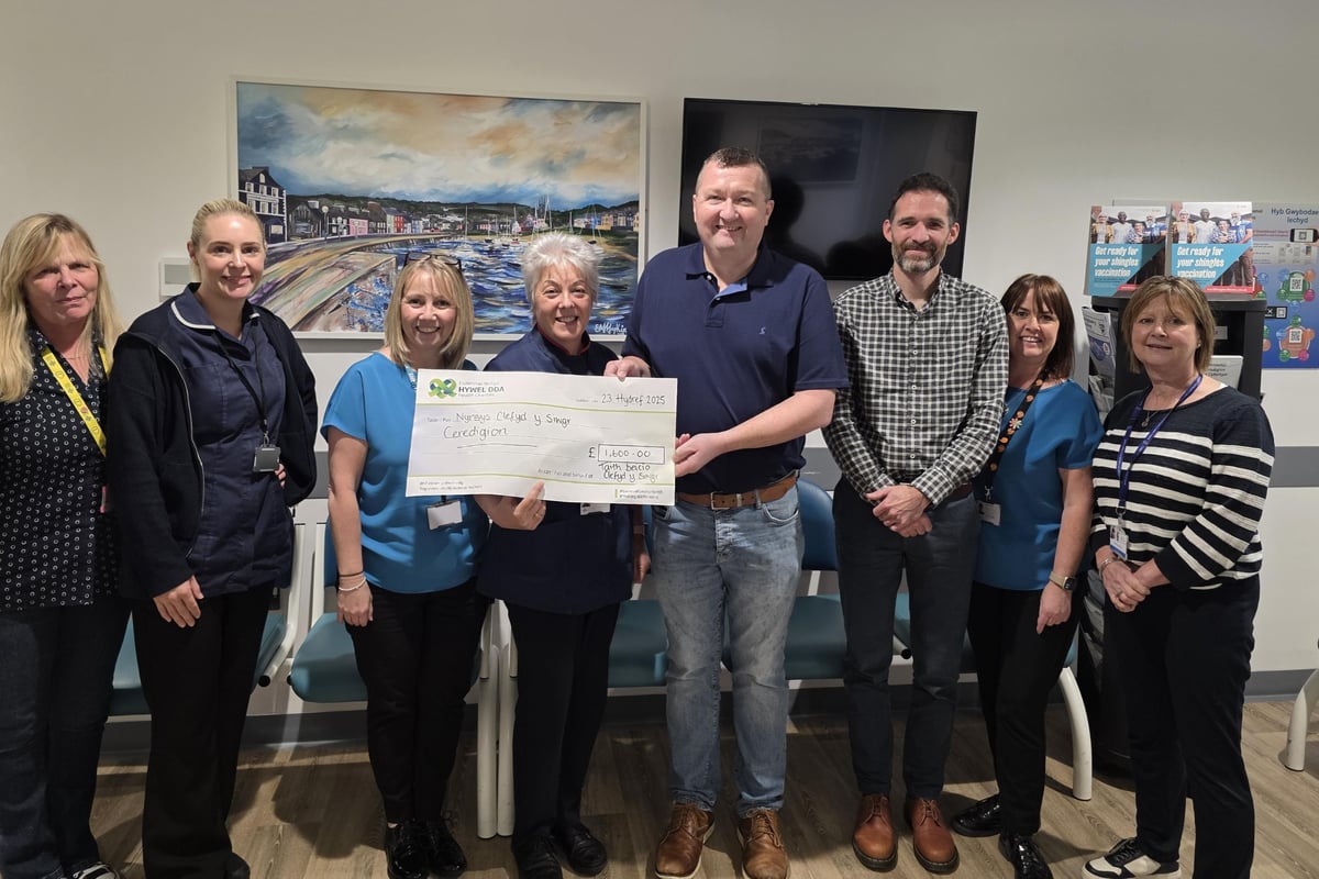Ceredigion councillor raises £1,600 for diabetes service with 100 mile bike ride visual