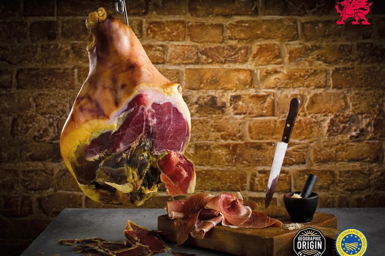 Carmarthen Ham was recognised with a silver award at 2025's Great British Food Awards. Photo: Carmarthen Ham