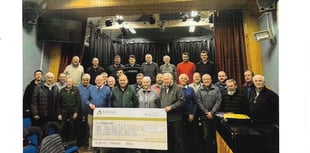 Choir raise almost £10,000 for hospice with historic performance