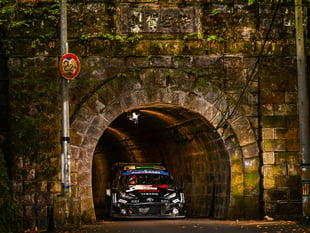 Evans falls just short in rally thriller

