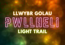 Fundraiser launched to create "magical" light trail in Pwllheli this Christmas