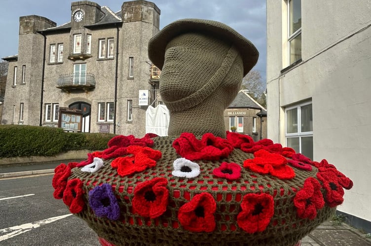 Creative Criccieth presented poignant tributes to fallen heroes