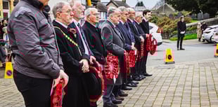 Llanbadarn Fawr remembers the Fallen