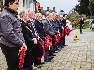 Llanbadarn Fawr remembers the Fallen