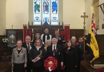 Borth marks Remembrance Sunday