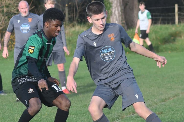 The match between Tywyn and Ceidwaid Aberystwyth ended 6-5 the mid Wales side