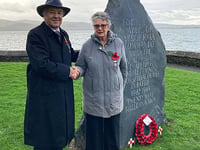 Former Aberdyfi clerk honoured for dedication to Poppy Appeal