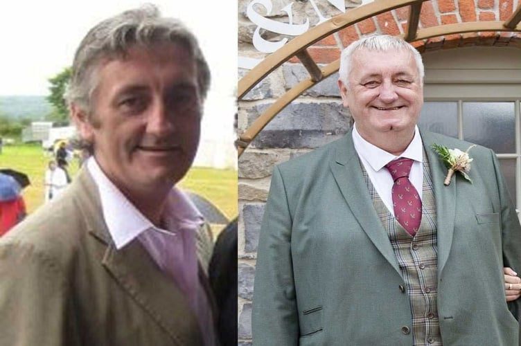 Family photographs of Gwilym James who has died, aged 54