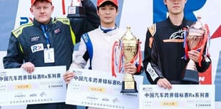 Chris's rallycross success in Beijing
