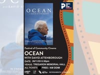 Watch Attenborough's new film Ocean for free in Tregaron this month
