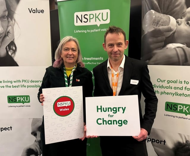 Tywyn man campaigns for PKU awareness