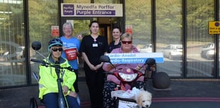 Aberystwyth woman’s charity scooter run