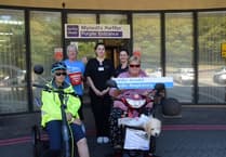 Inspiring charity scooter run in Aberystwyth