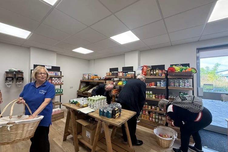 Staff at Hope at The Hive in St Mellons.