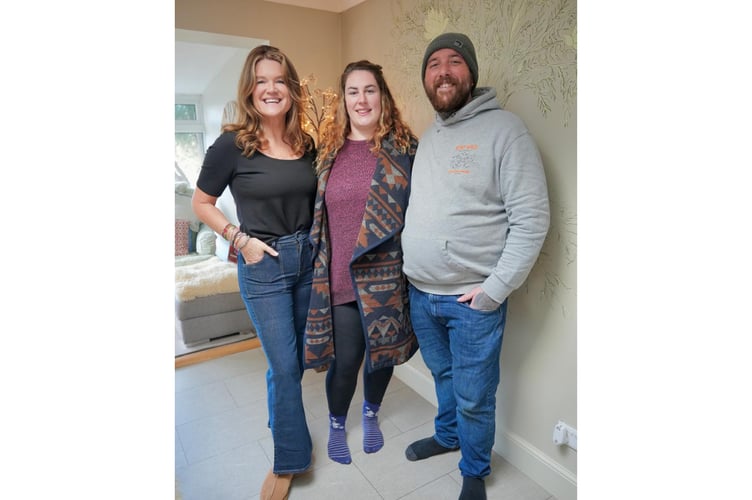 last year’s worthy winning family – Will and Leanne Parry from Tregaron