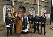 Aberaeron marks Armistice Day