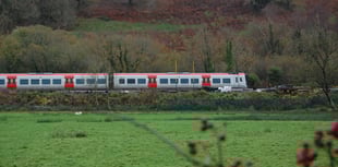 Three trains from new Cambrian Line fleet spotted outside Machynlleth