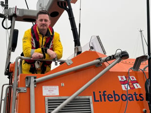 Anton Hook now Pwllheli RNLI coxswain