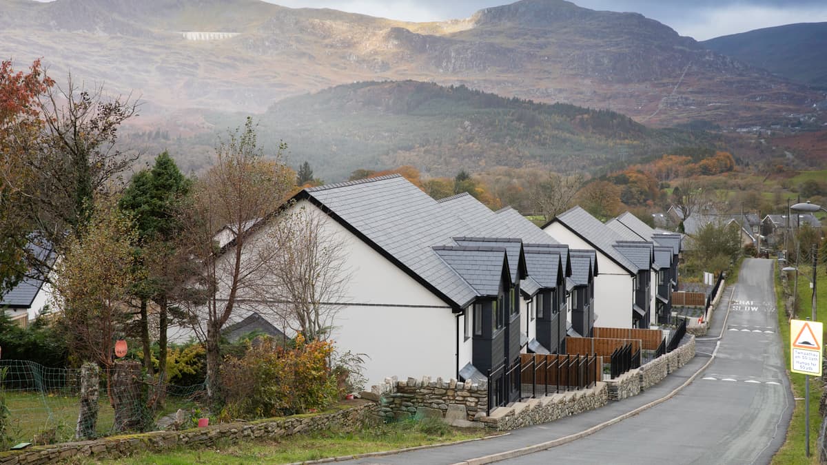 Energy-efficient homes open in Gwynedd