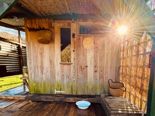 Community garden sauna at foot of mountain comes to Gwynedd village
