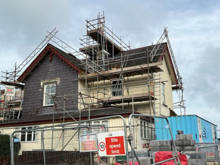 Upgrade at HAHAV Ceredigion's Aberystwyth base going well
