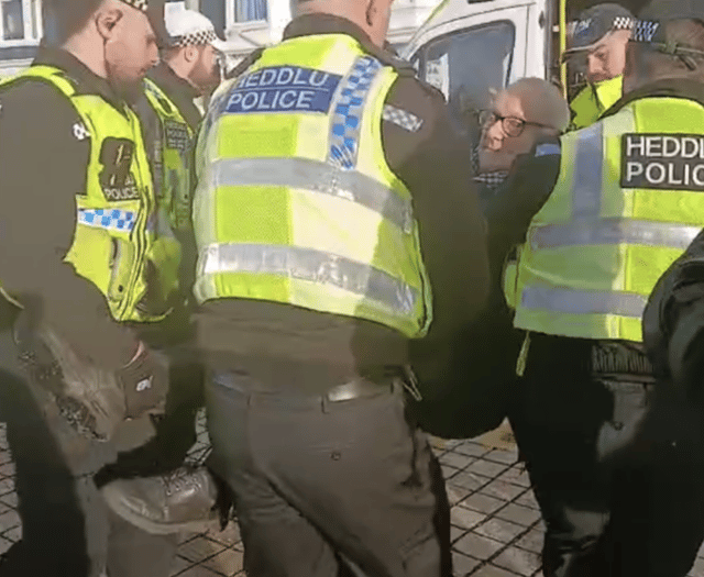 80yo daughter of Holocaust survivor arrested at Aber Palestine protest