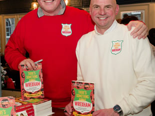 Wrexham book launch at Bala