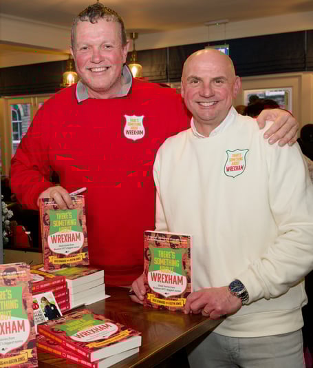 Iestyn Jones, left and Deio Edwards