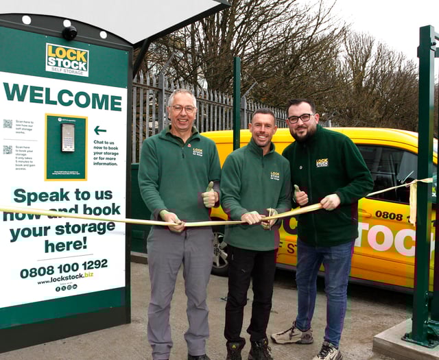 Lock Stock opens new eco-friendly storage facility in Aberystwyth
