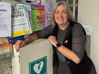 Gwynedd's defibrillator success, VAT removal urged