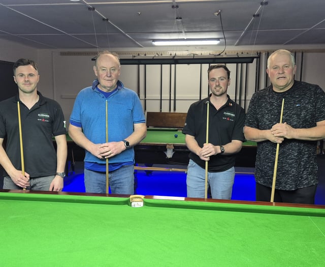 Bedwyr and Jon win doubles