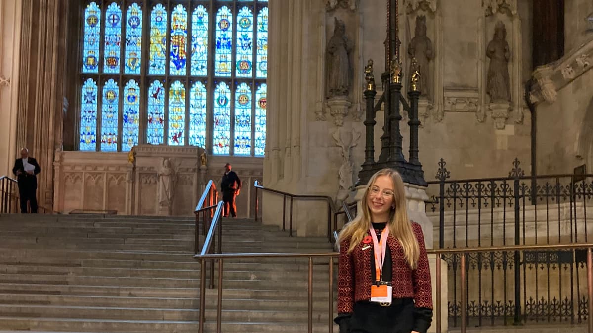 Ceredigion Youth MP debates in House of Commons