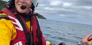 Cardigan RNLI volunteer's first call-outs