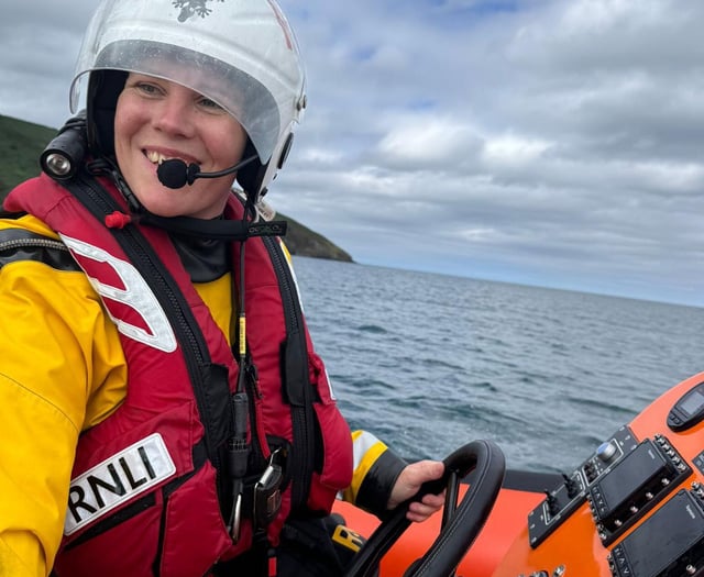 Cardigan RNLI volunteer's first call-outs