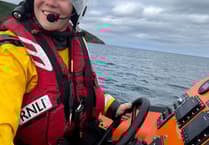 Sophie Davison answers her first RNLI calls