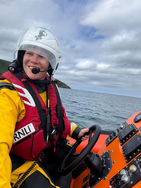 Sophie Davison. Photo: Cardigan RNLI