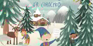 Llyfr newydd gwreiddiol Nadoligaidd i blant Cymru