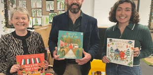 Cynllun Rhyngom: plethu pobl drwy lyfrau