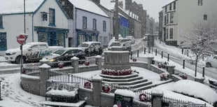 Heavy snow disrupts Pembrokeshire schools and roads