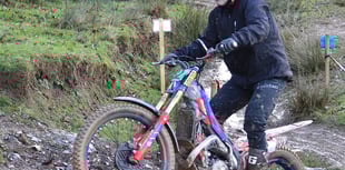 Rhayader riders battle rain-soaked course