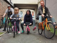 Kids bike library helping 40 children learn to ride in the Dyfi Valley