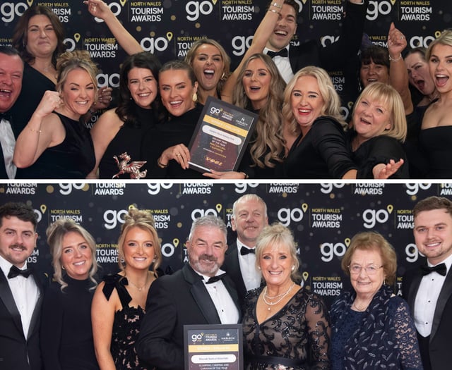 Gwynedd businesses win big at tourism awards