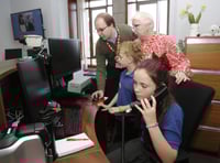 Ysgol Dyffryn Trannon pupils take over National Library of Wales