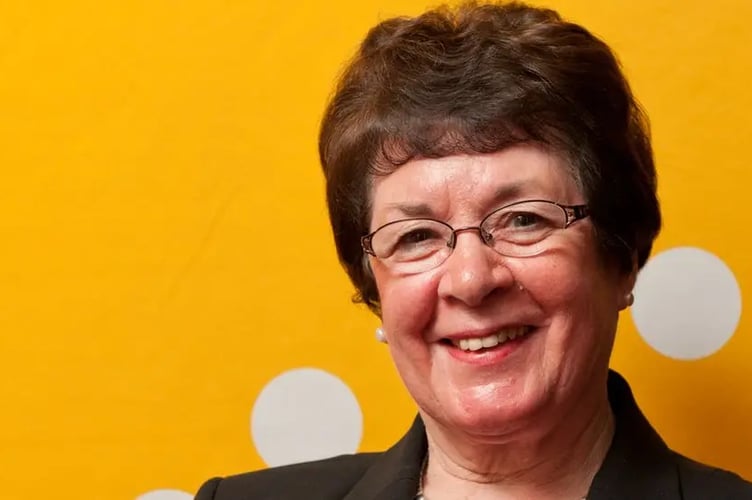 Professor Hazel Walford Davies. Photo: Coleg Cymraeg Cenedlaethol