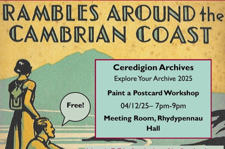 Rambles Around the Cambrian Coast. Image: Ceredigion Archives