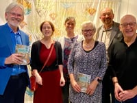 Seaweed art exhibition opens in Aberystwyth