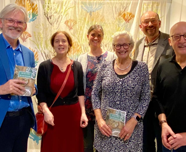 Seaweed art exhibition opens in Aberystwyth