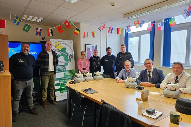 The Gwynedd and Mon Youth Justice Service has been created for the areas to tackle knife crime. Photo: NWP Gwynedd South