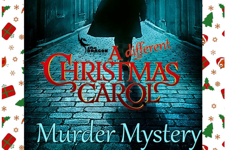 Watch A Different Christmas Carol murder mystery. Image: Dragon Theatre