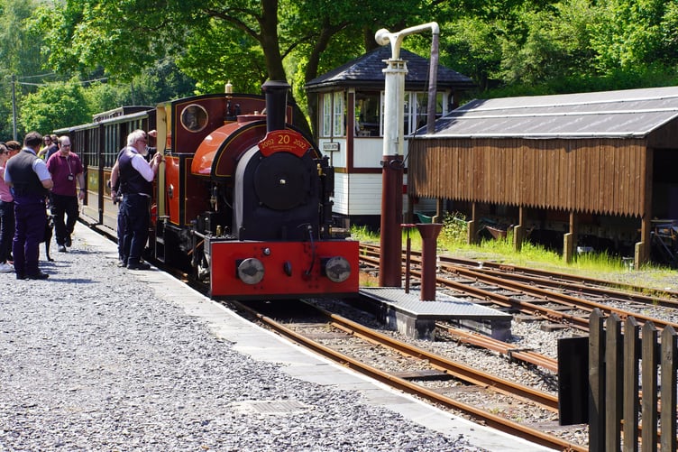 Corris Railway's No. 7 is on track for Easter return. Photo: Corris Railway